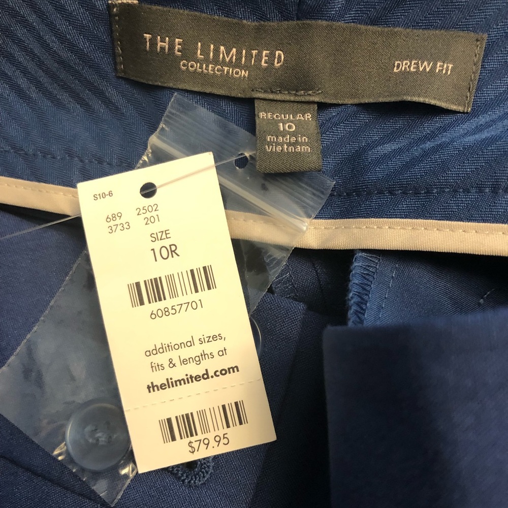 New Woman’s The Limited Straight Leg Blue Pants!!